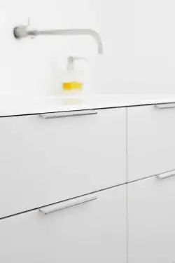 Click Here To Enlarge This Photo Of Furnipart Straight Edge Pull L200mm - Inox Look &lpar;419720200-66&period;1&rpar;