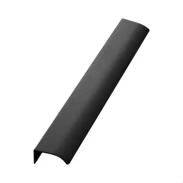 Click Here To Enlarge This Photo Of Furnipart Straight Edge Pull L350mm - Brushed Matt Black &lpar;419720350-76&period;1&rpar;