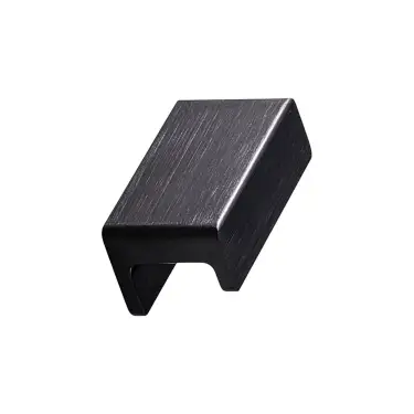 Click Here To Enlarge This Photo Of Furnipart 'Station' Cabinet Knob L44mm - Brushed Matt Black &lpar;437620032-76&rpar;