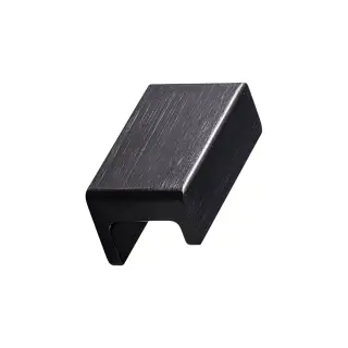 Furnipart 'Station' Cabinet Knob L44mm - Brushed Matt Black &lpar;437620032-76&rpar;