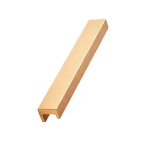 Furnipart 'Station' Cabinet Pull L190mm &sol; C160mm  - Brushed Brass &lpar;437620160-31&rpar;