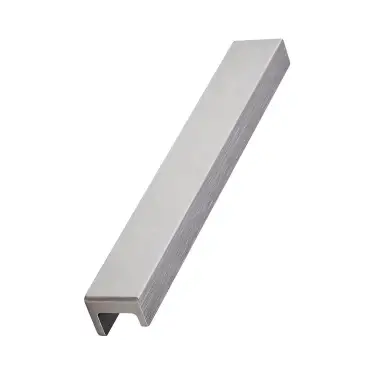 Click Here To Enlarge This Photo Of Furnipart 'Station' Cabinet Pull L190mm &sol; C160mm - Inox Look &lpar;437620160-66&rpar;