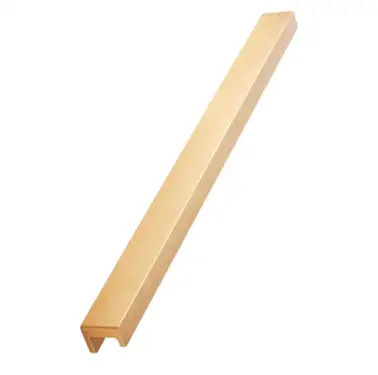 Click Here To Enlarge This Photo Of Furnipart 'Station' Cabinet Pull L350mm &sol; C320mm - Brushed Brass &lpar;437620320-31&rpar;
