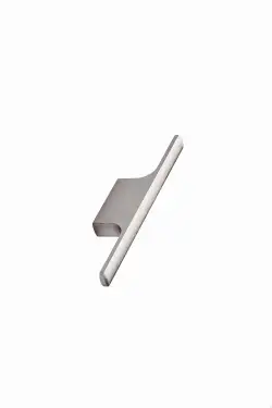 Click Here To Enlarge This Photo Of Furnipart 'Tau' Cabinet Knob L126mm &sol; C32mm - Inox Look &lpar;446320032-66&rpar;