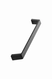 Furnipart 'Seam' Cabinet Pull L170mm &sol; C160mm - Black &lpar;448920160-9005&rpar;