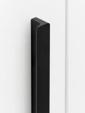 Click Here To Enlarge This Photo Of Furnipart 'Elan' Cabinet Pull L200mm - Brushed Matt Black &lpar;453320160-76&rpar;