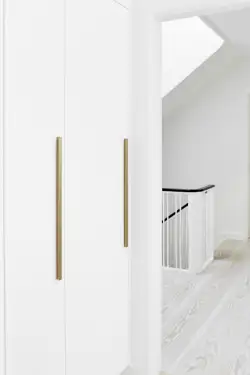 Click Here To Enlarge This Photo Of Furnipart 'Elan' Cabinet Pull L600mm &sol; C160&sol;544mm - Brushed Brass &lpar;453320544-31&rpar;