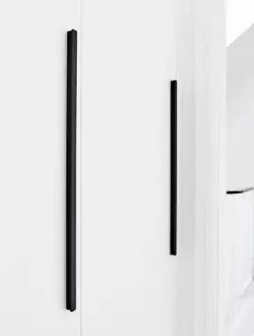 Click Here To Enlarge This Photo Of Furnipart 'Elan' Cabinet Pull L600mm &sol; C160&sol;544mm - Brushed Matt Black &lpar;453320544-76&rpar;