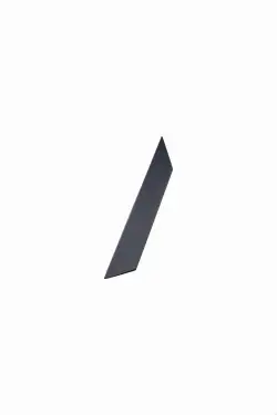Click Here To Enlarge This Photo Of Furnipart 'Streamline' Cabinet Pull L225mm &sol; C96mm - Black &lpar;454520096-9005&rpar;