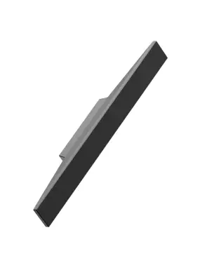 Click Here To Enlarge This Photo Of Furnipart 'Facet' Cabinet Pull L156mm &sol; C32mm - Matt Black &lpar;459320032-9005&rpar;