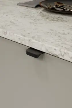 Click Here To Enlarge This Photo Of Furnipart 'Comet' Cabinet Pull L50mm &sol; C32mm - Matt Black &lpar;459420050-9005&rpar;