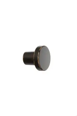 Click Here To Enlarge This Photo Of Furnipart 'Dot' Cabinet Knob D30mm - Antique Brown &lpar;511360030-23&rpar;