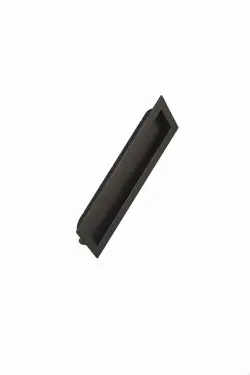 Click Here To Enlarge This Photo Of Furnipart 'Inn' Flush Recessed Cabinet Pull L200mm - Matt Black &lpar;512160192-99&rpar;