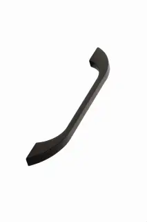 Furnipart 'Slim' Cabinet Pull L200mm &sol; C160mm - Matt Black &lpar;515460160-99&rpar;