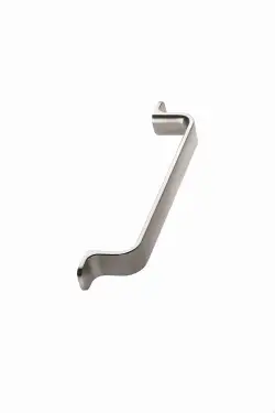 Click Here To Enlarge This Photo Of Furnipart 'Rio' Cabinet Pull L164mm &sol; C128mm - Inox Look &lpar;530660128-66&period;1&rpar;