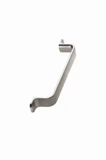 Furnipart 'Rio' Cabinet Pull L164mm &sol; C128mm - Inox Look &lpar;530660128-66&period;1&rpar;