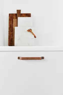 Click Here To Enlarge This Photo Of Furnipart 'Rio' Cabinet Pull L164mm &sol; C128mm - Antique Copper &lpar;530660128-98&period;1&rpar;