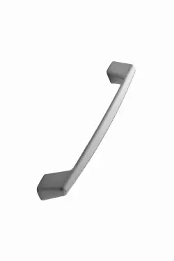 Click Here To Enlarge This Photo Of Furnipart 'Car' Cabinet Pull L181mm &sol; C160mm - Inox Look &lpar;530860160-66&rpar;