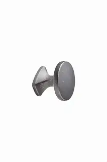 Furnipart 'Classic' Cabinet Knob D34mm - Antique Grey &lpar;536460034-22&rpar;
