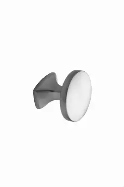 Click Here To Enlarge This Photo Of Furnipart 'Classic' Cabinet Knob D34mm - Inox Look &lpar;536460034-66&rpar;