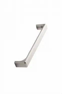 Click Here To Enlarge This Photo Of Furnipart 'Fold' Cabinet Pull L170mm &sol; C160mm - Inox Look &lpar;537960160-66&rpar;