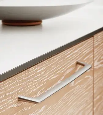 Click Here To Enlarge This Photo Of Furnipart 'Vista' Cabinet Pull L176mm &sol; C160mm - Inox Look &lpar;538560160-66&rpar;