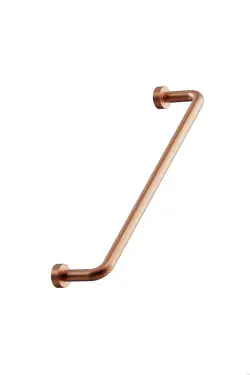 Click Here To Enlarge This Photo Of Furnipart 'Lounge' Cabinet Pull L142mm &sol; C128mm - Brushed Copper &lpar;546260128-96&rpar;
