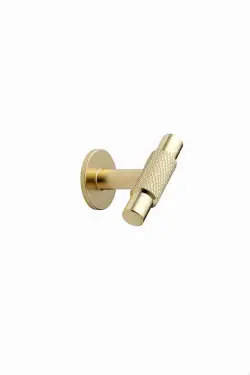 Click Here To Enlarge This Photo Of Furnipart 'Manor' Knurled T Knob L54mm - Gold &lpar;549120054-34&rpar;