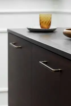 Click Here To Enlarge This Photo Of Furnipart 'Equester' Cabinet Pull L172mm &sol; C160mm - Antique Brass &lpar;552220160-39&rpar;