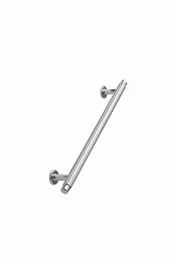 Click Here To Enlarge This Photo Of Furnipart 'Villa' Cabinet Pull L242mm &sol; C192mm - Bright Nickel &lpar;553020192-06&rpar;