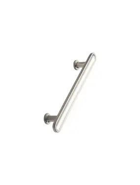 Click Here To Enlarge This Photo Of Furnipart 'Chateau' Cabinet Pull L180mm &sol; C128mm - Inox Look &lpar;555320128-66&rpar;