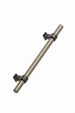 Click Here To Enlarge This Photo Of Furnipart 'Bond' Cabinet Pull L250mm &sol; C160mm - Antique Brown&sol;Fine Brushed Brass &lpar;557020160-23&sol;30&rpar;