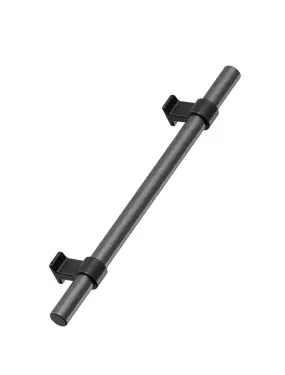 Click Here To Enlarge This Photo Of Furnipart 'Bond' Cabinet Pull L250mm &sol; C160mm - Matt Black&sol;Gun Metal &lpar;557020160-99&sol;74&rpar;