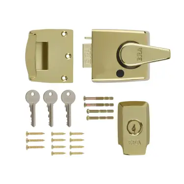 Click Here To Enlarge This Photo Of 1730-31 ERA 60mm British Standard &lpar;BS8621&rpar; Keyless Egress High Security Nightlatch Door Lock - Brass