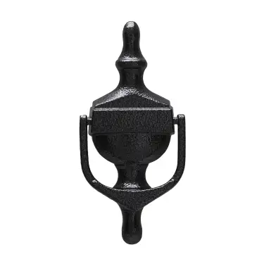 Click Here To Enlarge This Photo Of 4A009 Fab & Fix Medium Nu Victorian Urn Door Knocker Without Spyhole &lpar;Face Fix&rpar; Antique Black