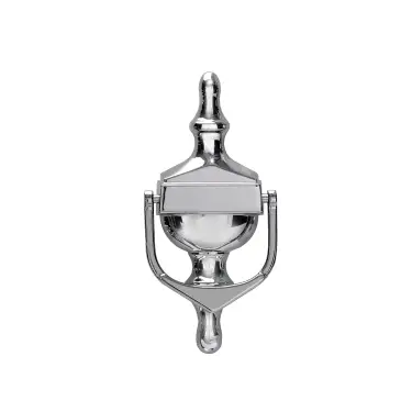 Click Here To Enlarge This Photo Of 4A204 Fab & Fix Large Nu Victorian Urn Door Knocker Without Spyhole &lpar;Face Fix&rpar; Hardex Chrome