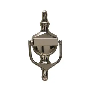 4A208 Fab & Fix Large Nu Victorian Urn Door Knocker Without Spyhole &lpar;Face Fix&rpar; Hardex Gold