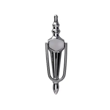 Click Here To Enlarge This Photo Of 4A304 Fab & Fix Slim Nu Victorian Urn Large Door Knocker Without Spyhole &lpar;Face Fix&rpar; Hardex Chrome