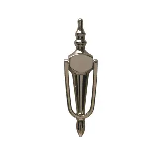 4A308 Fab & Fix Slim Nu Victorian Urn Large Door Knocker Without Spyhole &lpar;Face Fix&rpar; Hardex Gold