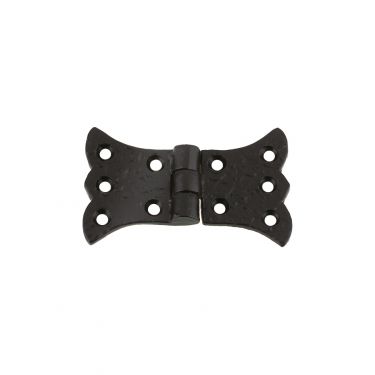 Click Here To Enlarge This Photo Of FF18 - Zoo Hardware Foxcote Foundries Butterfly Hinge 85mm x 35mm &lpar;Single&rpar; Black Antique