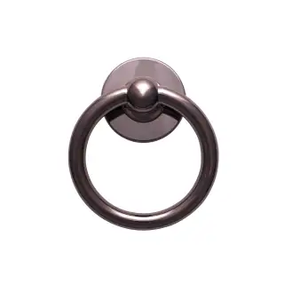 4A601 Fab & Fix Bull Ring Door Knocker &lpar;Face Fix&rpar; Hardex Bronze