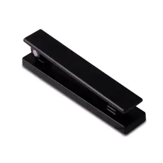 4A655 Fab & Fix Architectural Knocker &lpar;Face Fix&rpar; Hardex Black