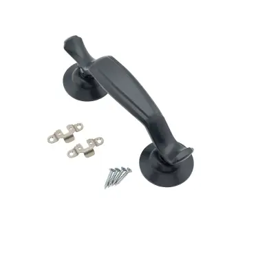 Click Here To Enlarge This Photo Of DFNKNDKAG-CF Fab & Fix Doctors Door Knocker Anthracite Grey &lpar;Concealed Fix&rpar;
