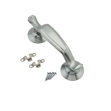 Click Here To Enlarge This Photo Of DFNKNDKGR-CF Fab & Fix Doctors Door Knocker Hardex Graphite &lpar;Concealed Fix&rpar;