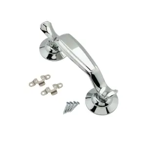 DFNKNDKHC-CF Fab & Fix Doctors Door Knocker Hardex Chrome &lpar;Concealed Fix&rpar;