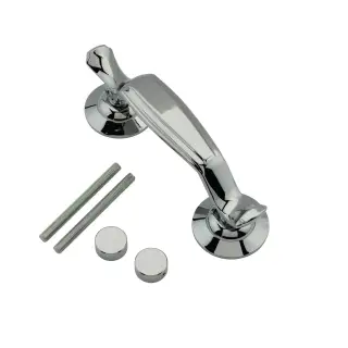 DFNKNDKHC-TF Fab & Fix Doctors Door Knocker Hardex Chrome &lpar;Bolt Fix&rpar;