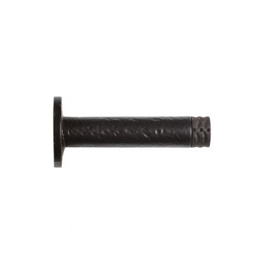 Click Here To Enlarge This Photo Of FF23 - Zoo Hardware Foxcote Foundries Wall Mounted Door Stop &lpar;90mm projection&rpar; c&sol;w Rose - Black Antique