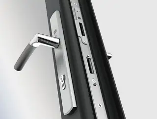 WINKHAUS FGTE Double Rebated &lpar;12mm Lip&rpar; Slave Espag Lock &lpar;Left Hand&rpar; - 45mm Backset &lpar;5014080&rpar;