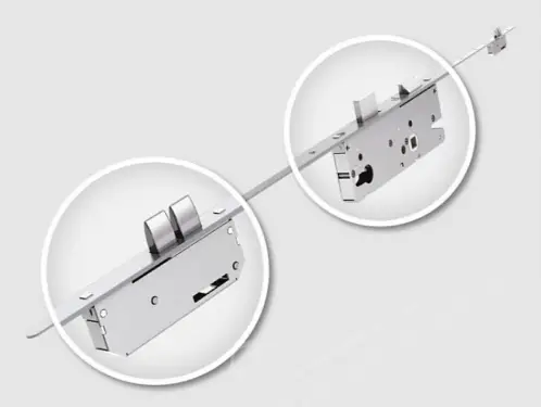 Click Here To Enlarge This Photo Of WINKHAUS Thunderbolt &lpar;Size 2&rpar; Multipoint Lock &lpar;1770mm&rpar; - 45mm Backset - 20mm Radius Faceplate &lpar;4941787&rpar;