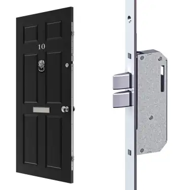Click Here To Enlarge This Photo Of WINKHAUS Thunderbolt Heritage Multipoint Lock &lpar;1770mm&rpar; - 55mm Backset - 20mm Radius Faceplate &lpar;5020864&rpar;